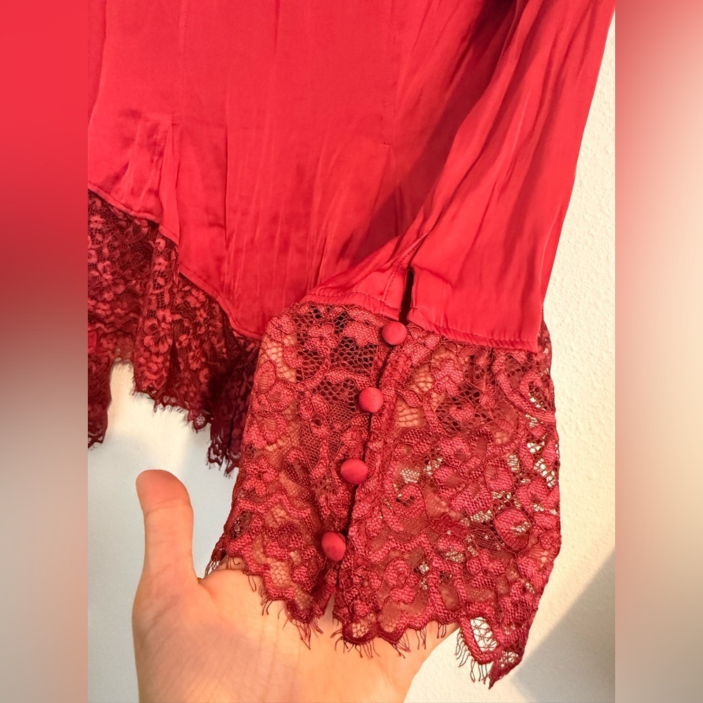 NWT Free People Ester Lace Top - Picture 7 of 8